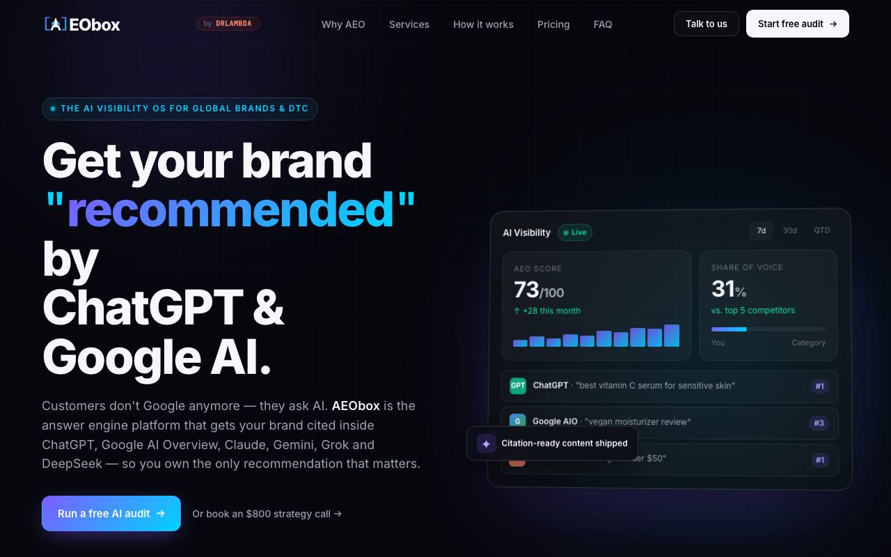 AeoBox screenshot