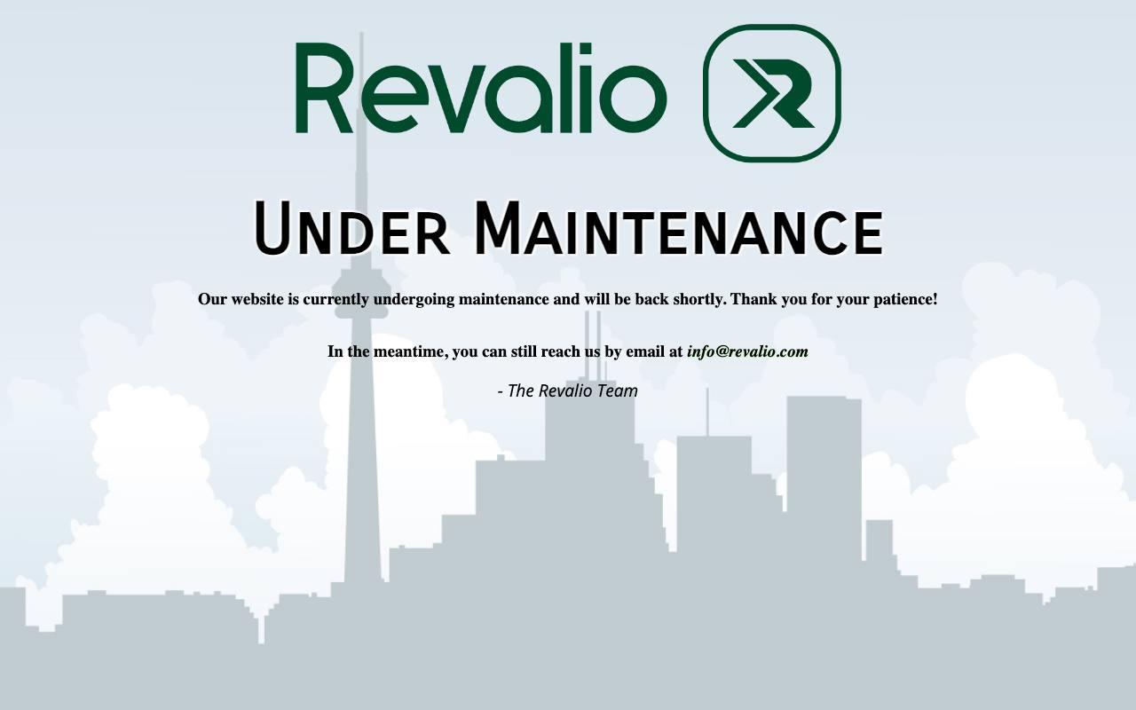 Revalio screenshot
