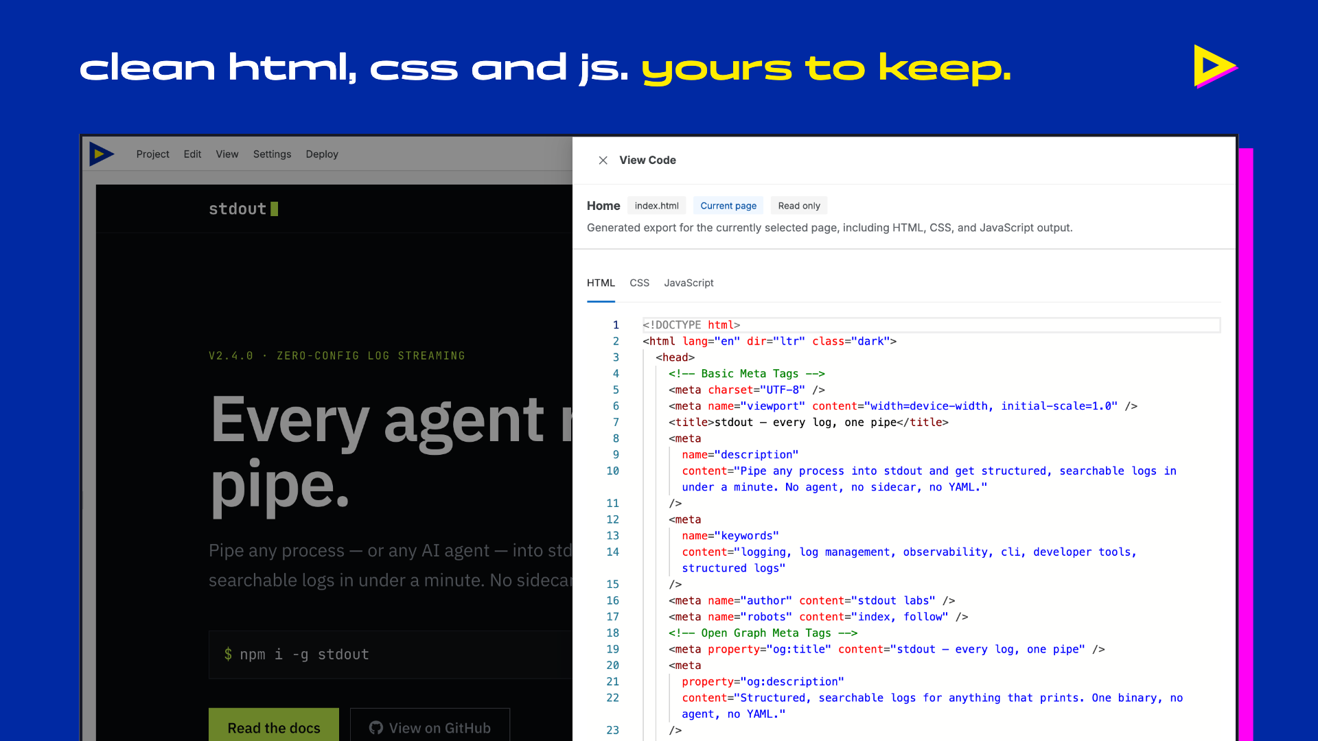 Swebsy screenshot