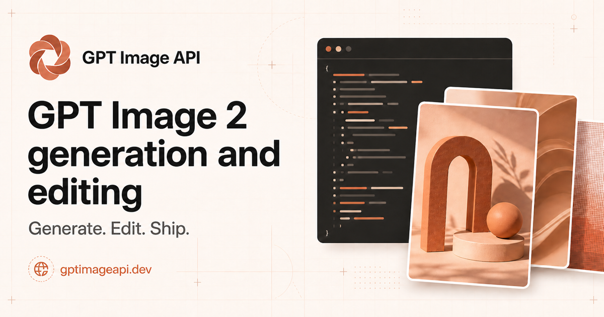 GPT Image API screenshot