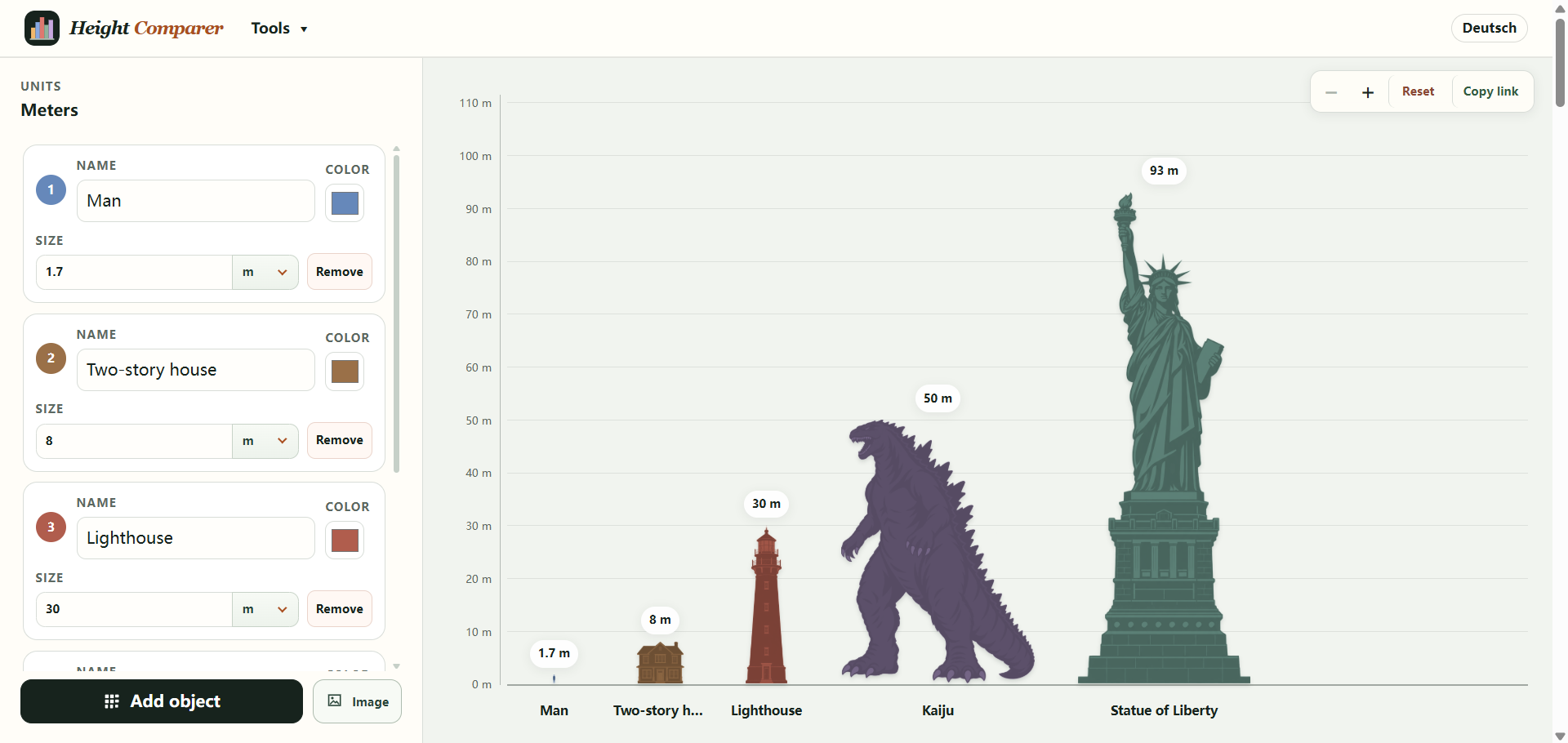 Height Comparer - Height Converter screenshot