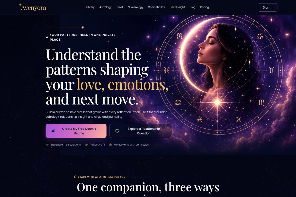 Avenyora screenshot