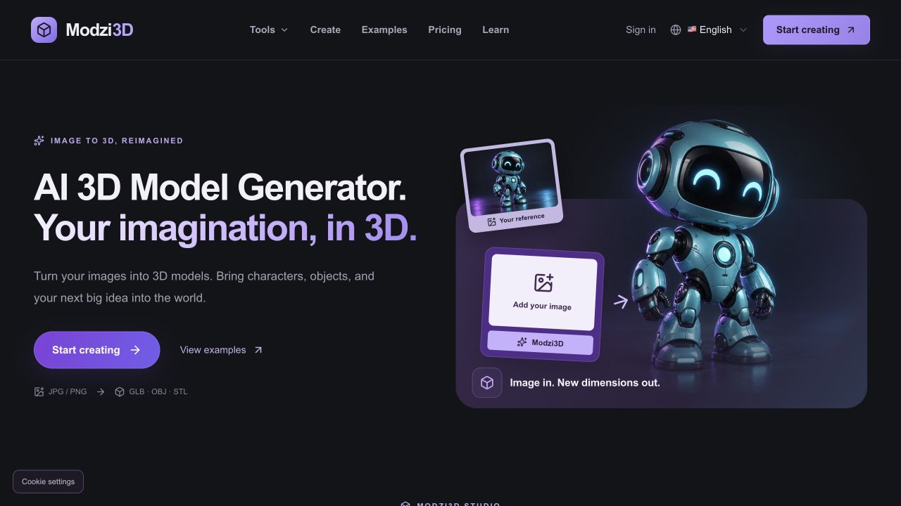 Modzi3D screenshot