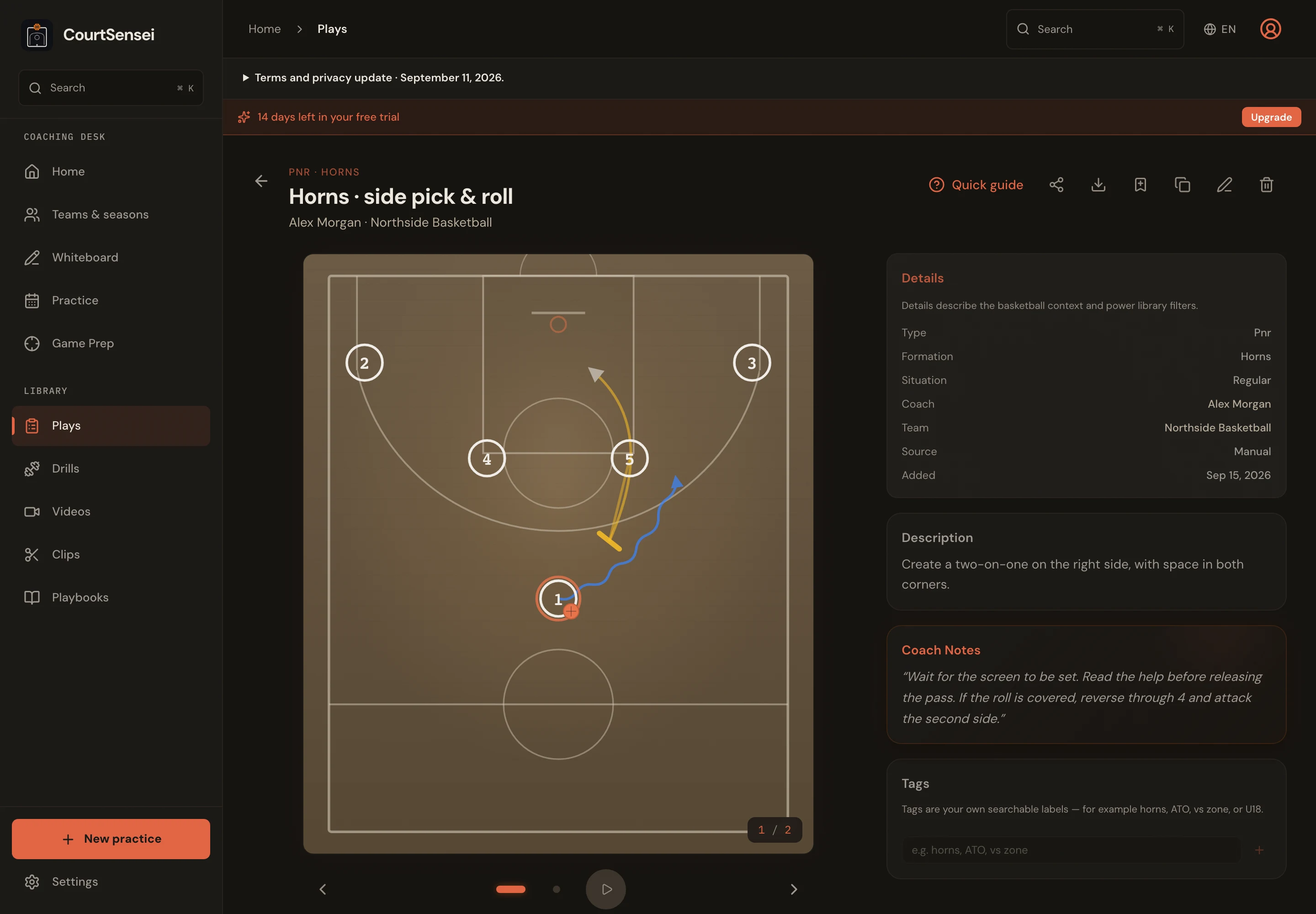 CourtSensei screenshot