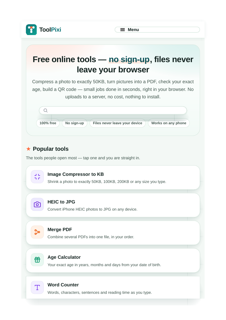 ToolPixi screenshot