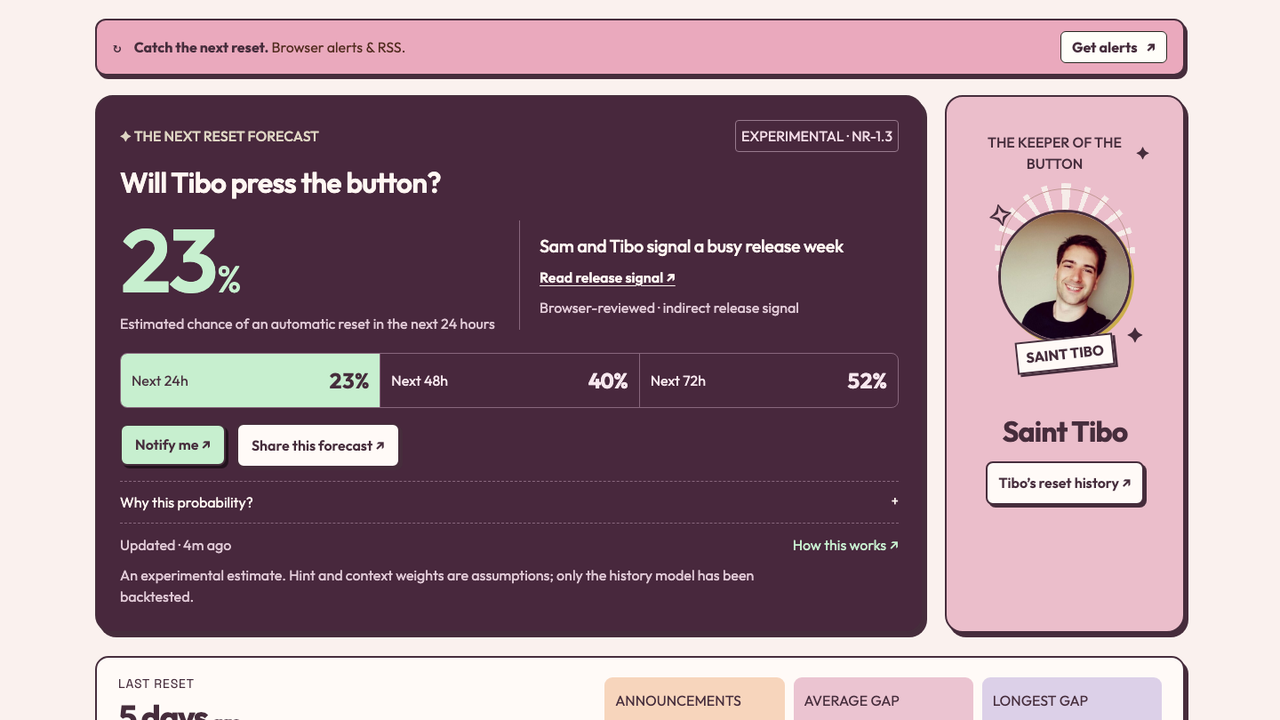 NextReset screenshot