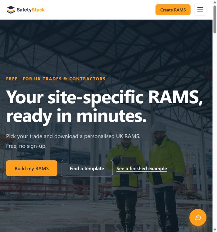 SafetyStack screenshot