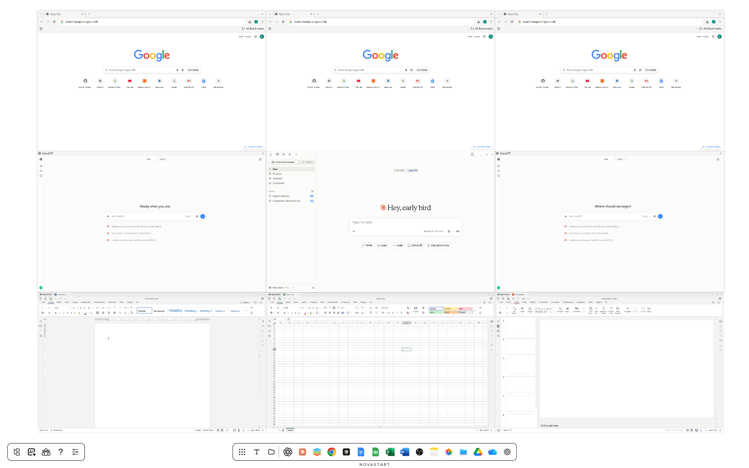 Novastart screenshot