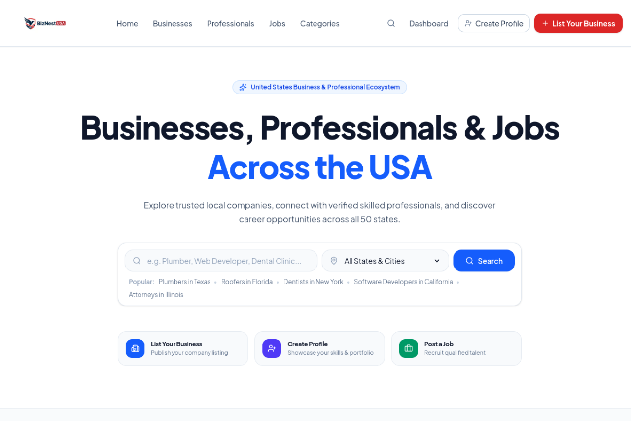 BizNestUSA screenshot