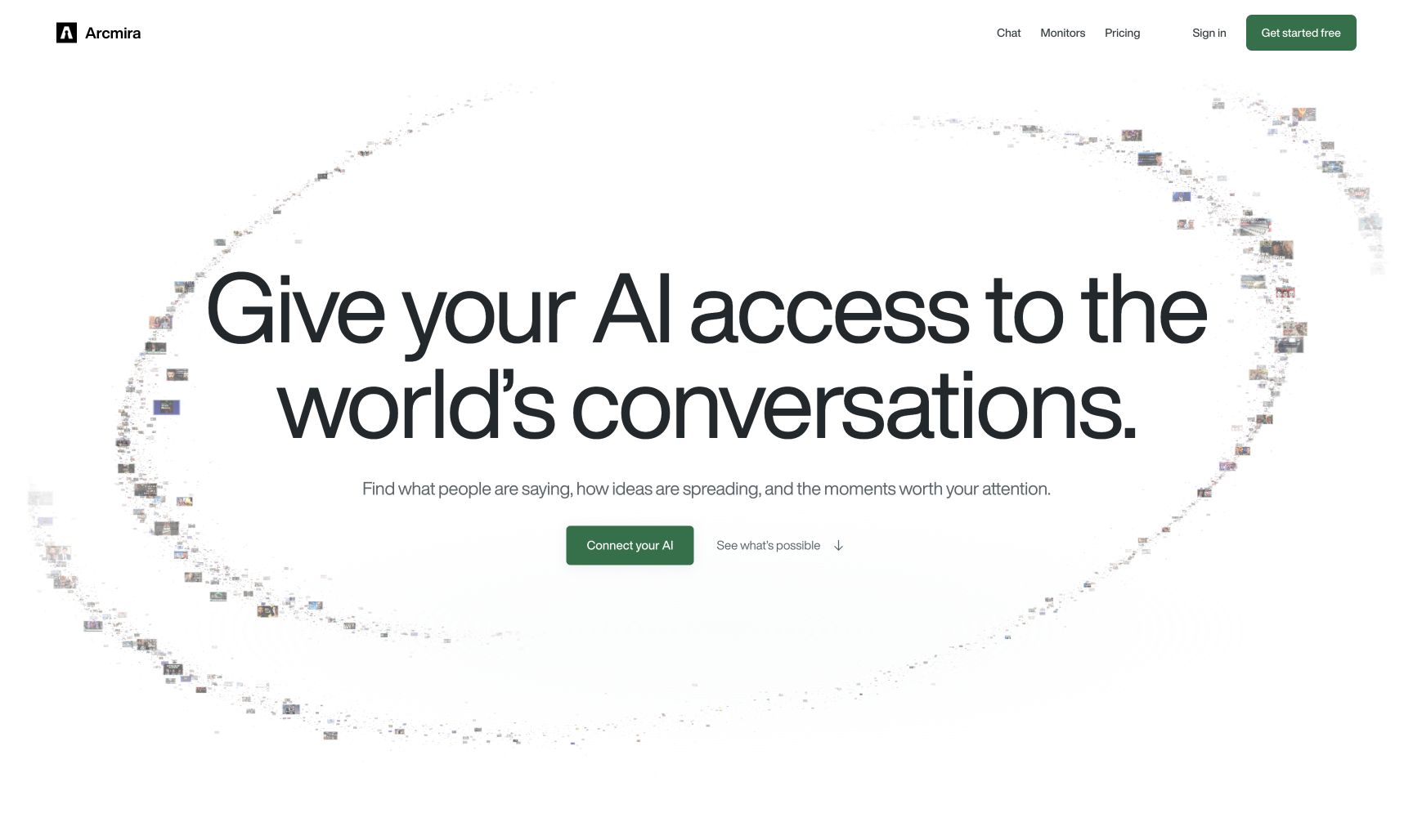 Arcmira: YouTube Transcript Search screenshot