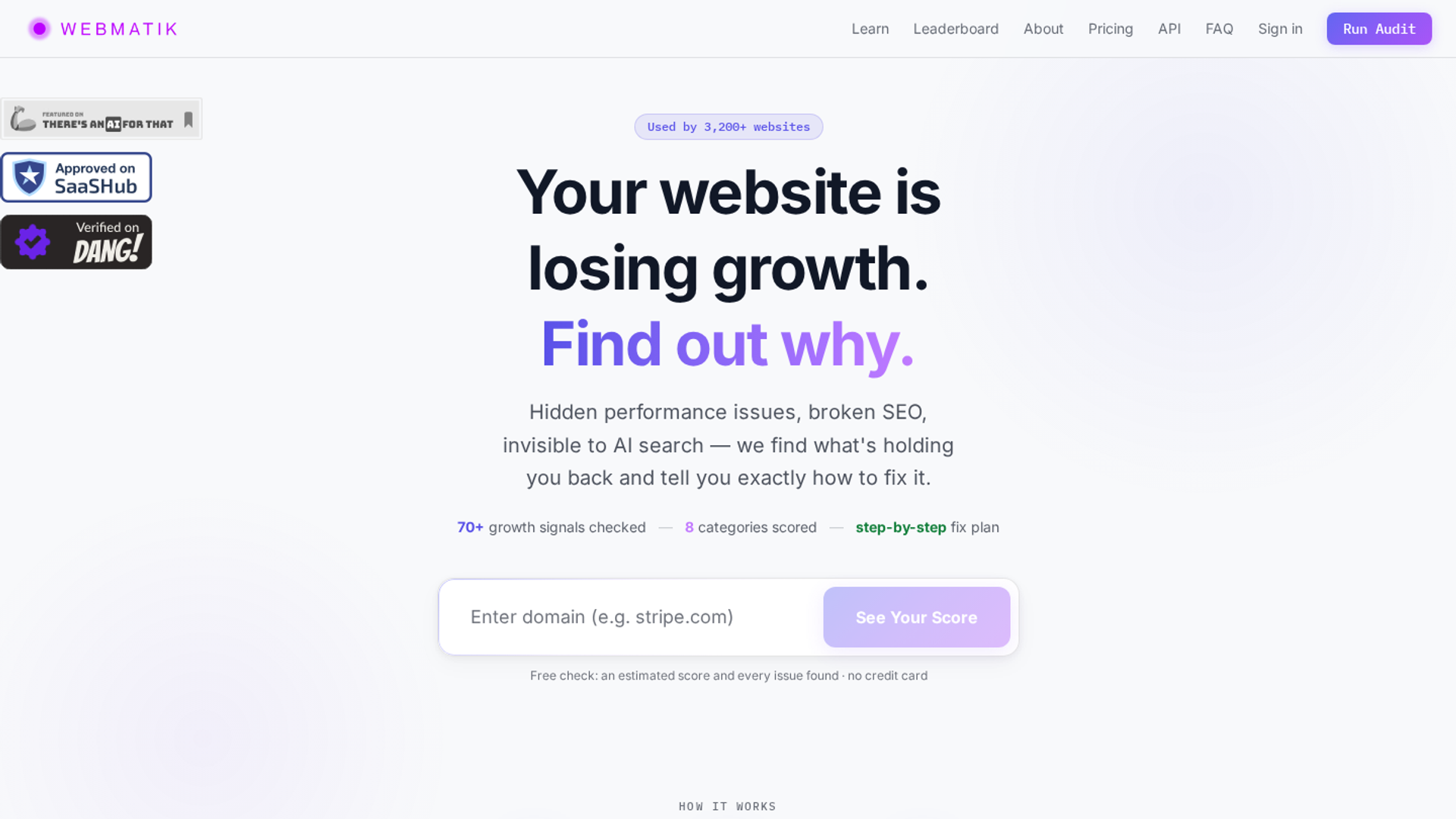 Webmatik screenshot