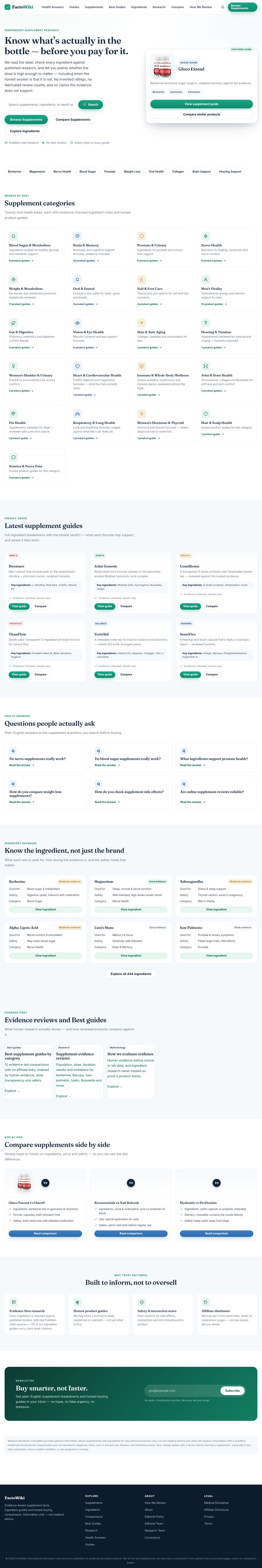 FactoWiki screenshot