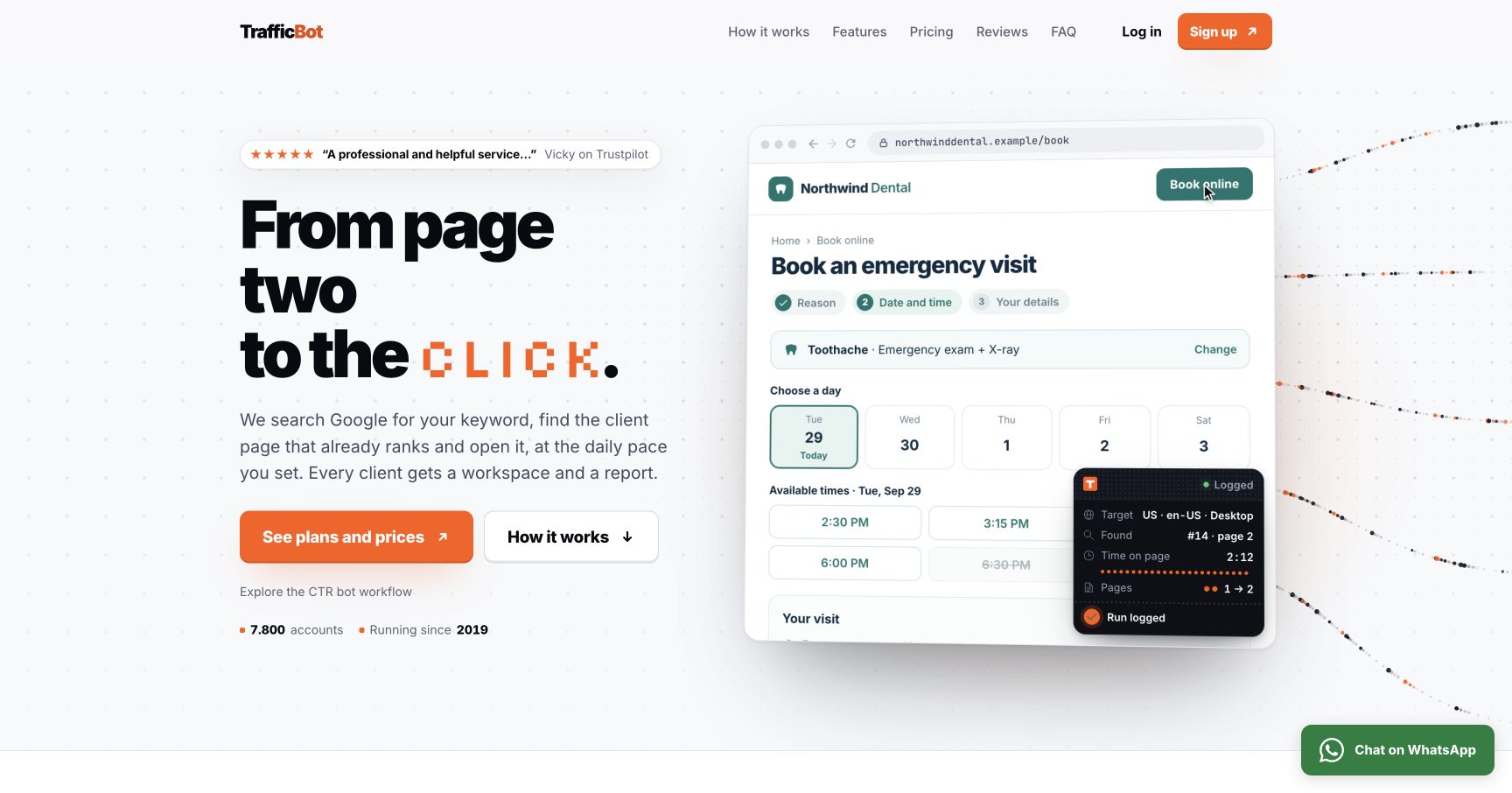 Traffic Bot screenshot