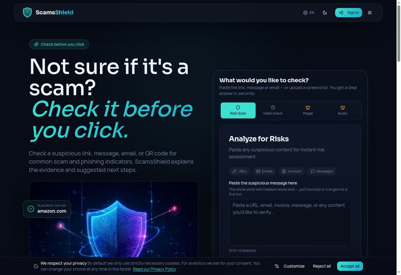 Scam Shield screenshot