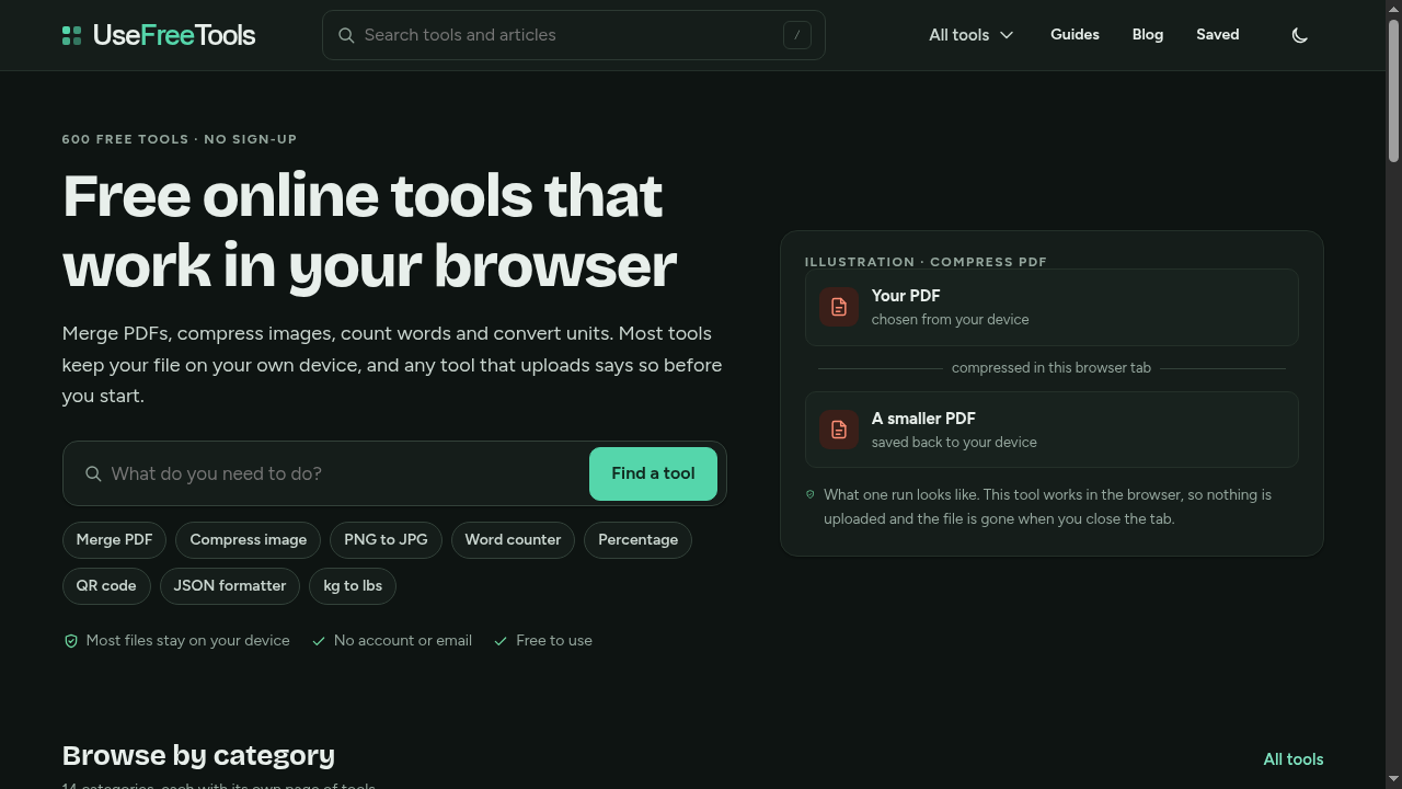 UseFreeTools screenshot