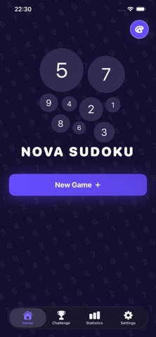 Nova Sudoku screenshot