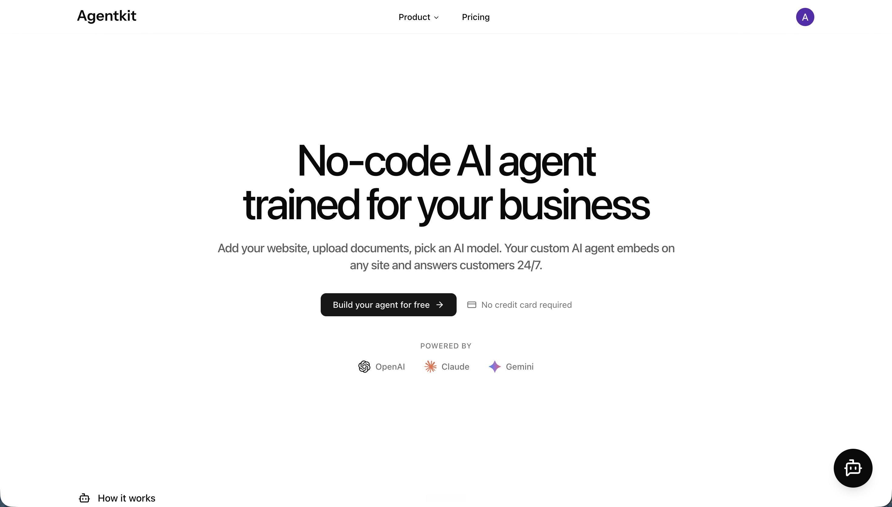 Agentkit screenshot