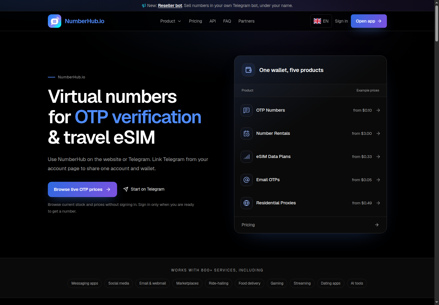 NumberHub screenshot