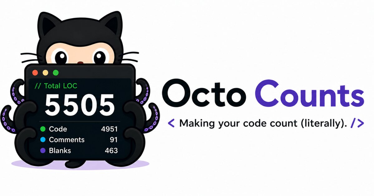 OctoCounts screenshot