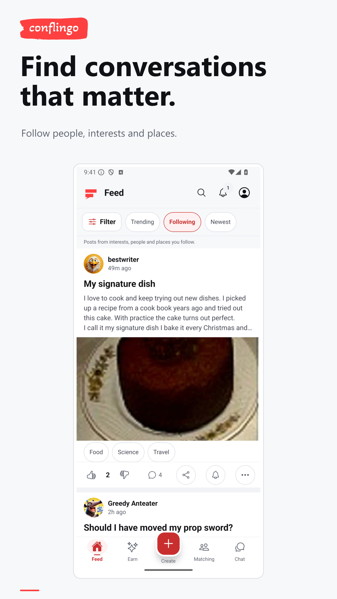 Conflingo screenshot