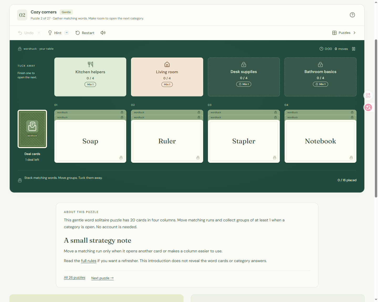 wordtuck screenshot