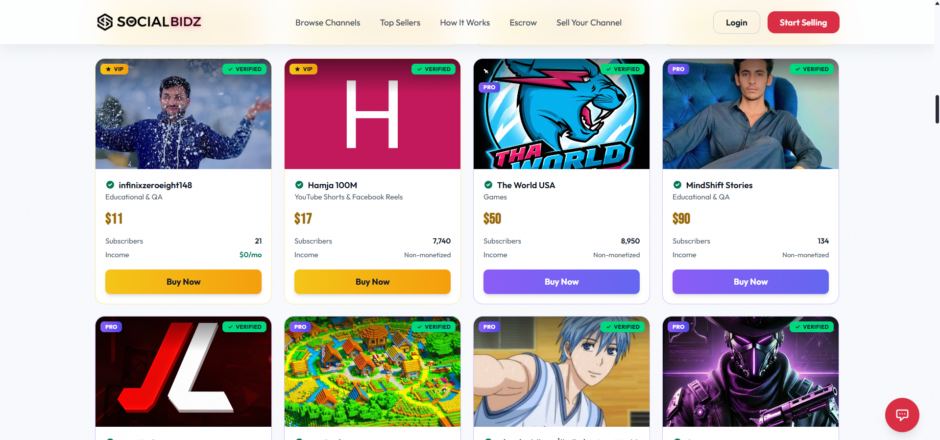 SocialBidz screenshot