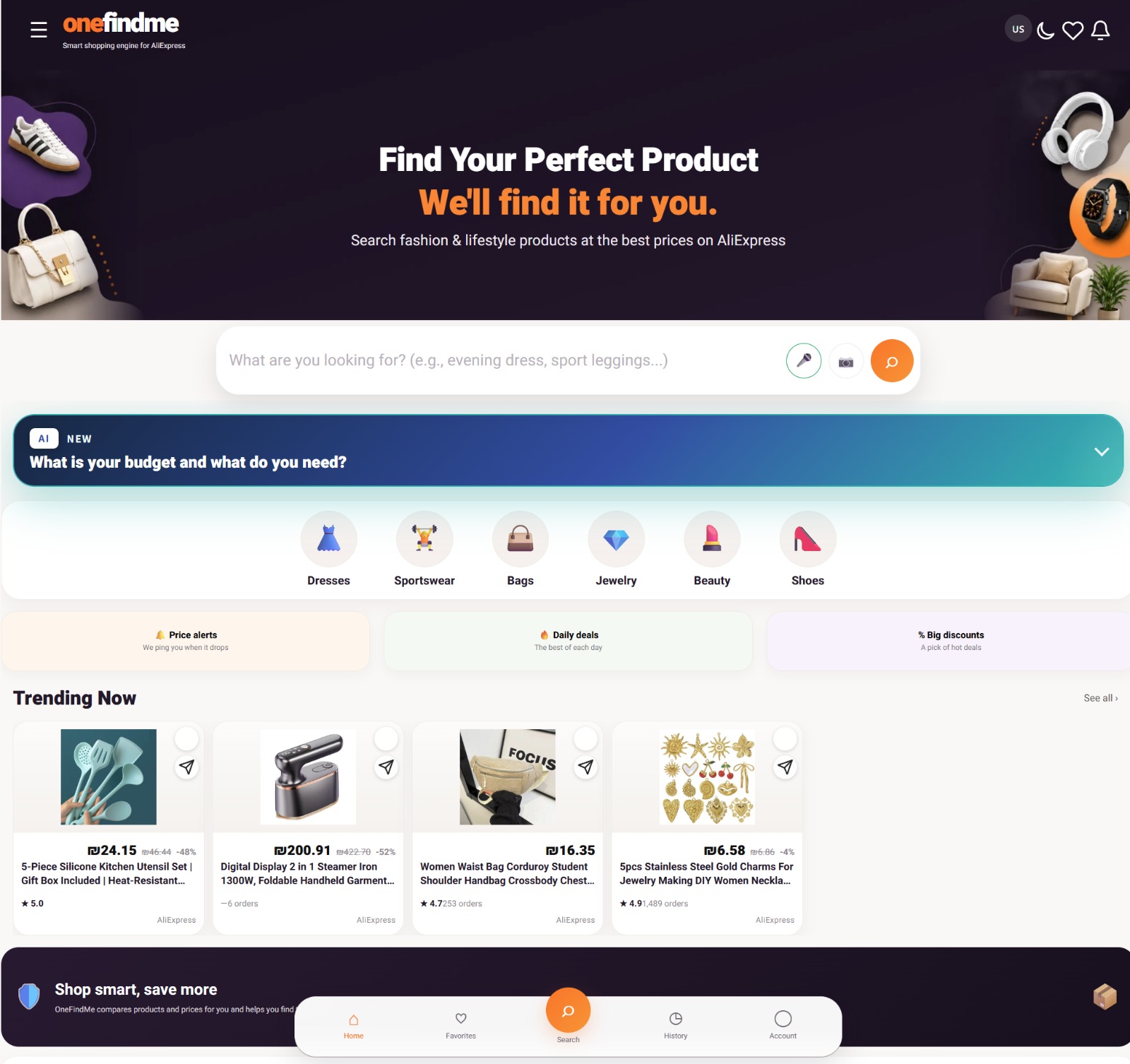 OneFindMe screenshot