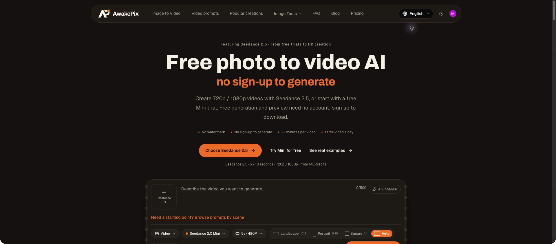 AwakePix screenshot